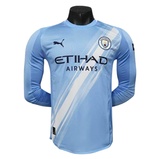 Manchester City Player Verzija dugi rukav dres - 25/26