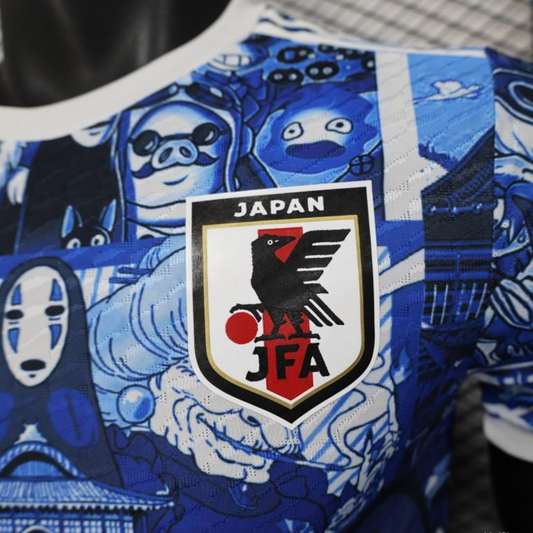 Japan Special Edition Player Verzija "Blue with Anime Characters" dres - 2025