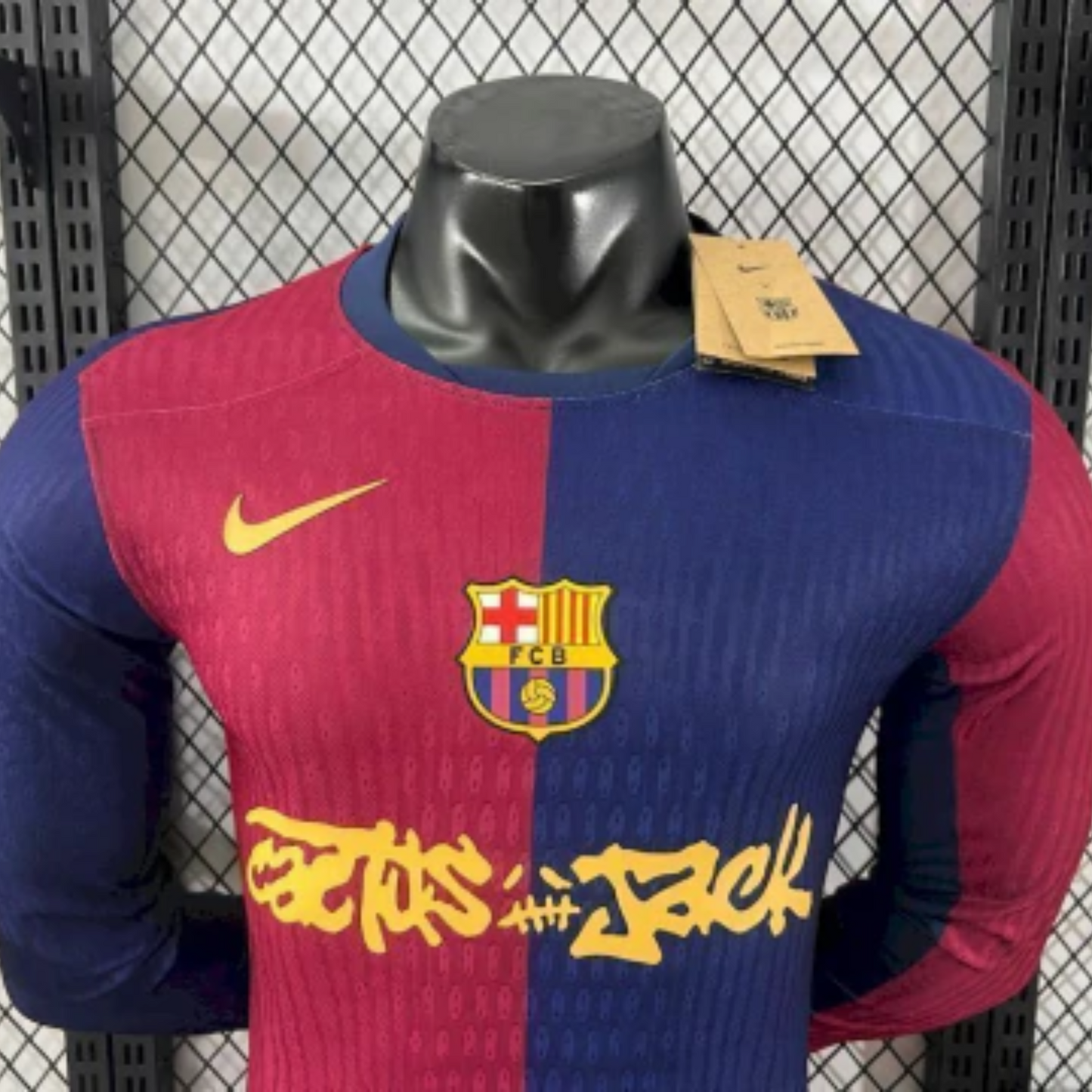Barcelona "Travis Scott" Player Verzija Dugi Rukav dres - 25/26