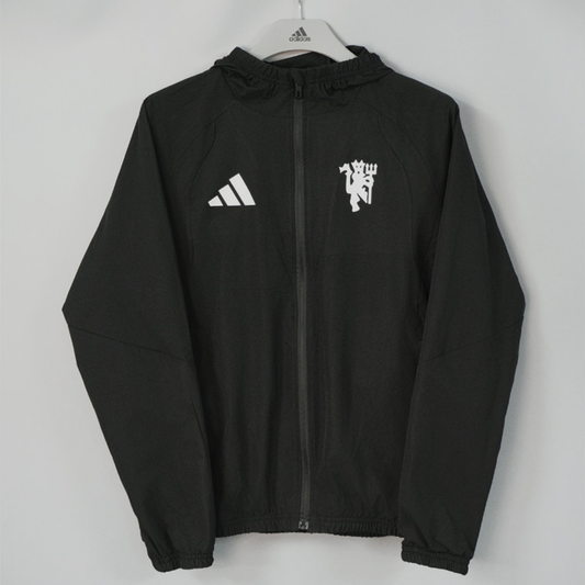 Manchester United All-Black Vjetrovka - 2026/27