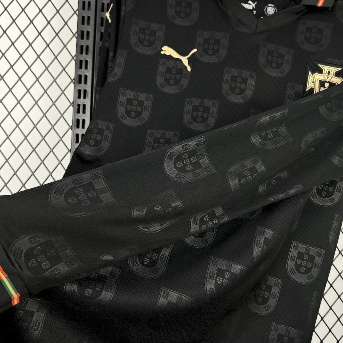 Portugal "Black Panther" Dugi Rukav dres - 2025