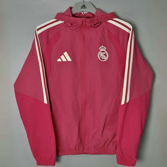 Real Madrid Pink Vjetrovka - 2026/27