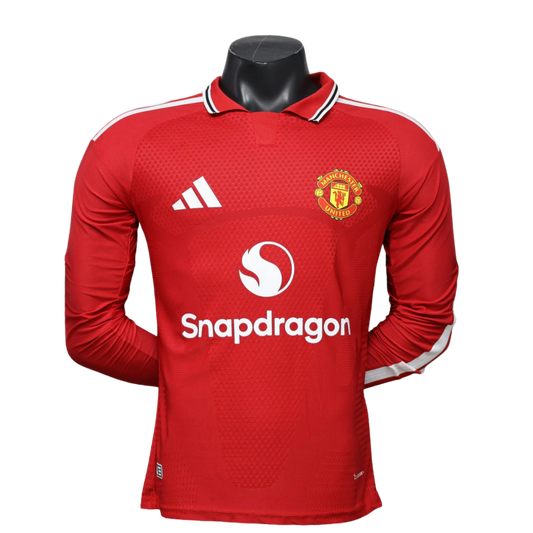 Manchester Uniteda Player Verzija Dugi Rukav dres - 26/27