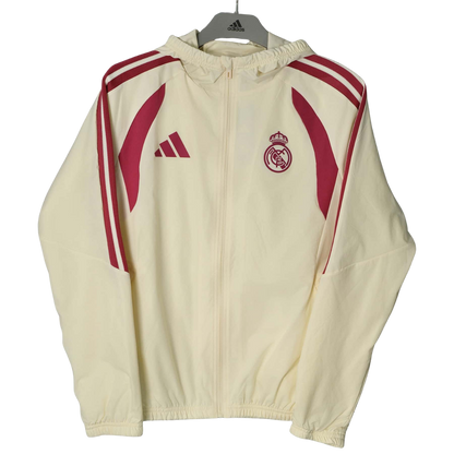 Real Madrid Beige Vjetrovka - 2026/27