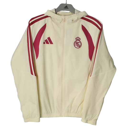 Real Madrid Beige Vjetrovka - 2026/27