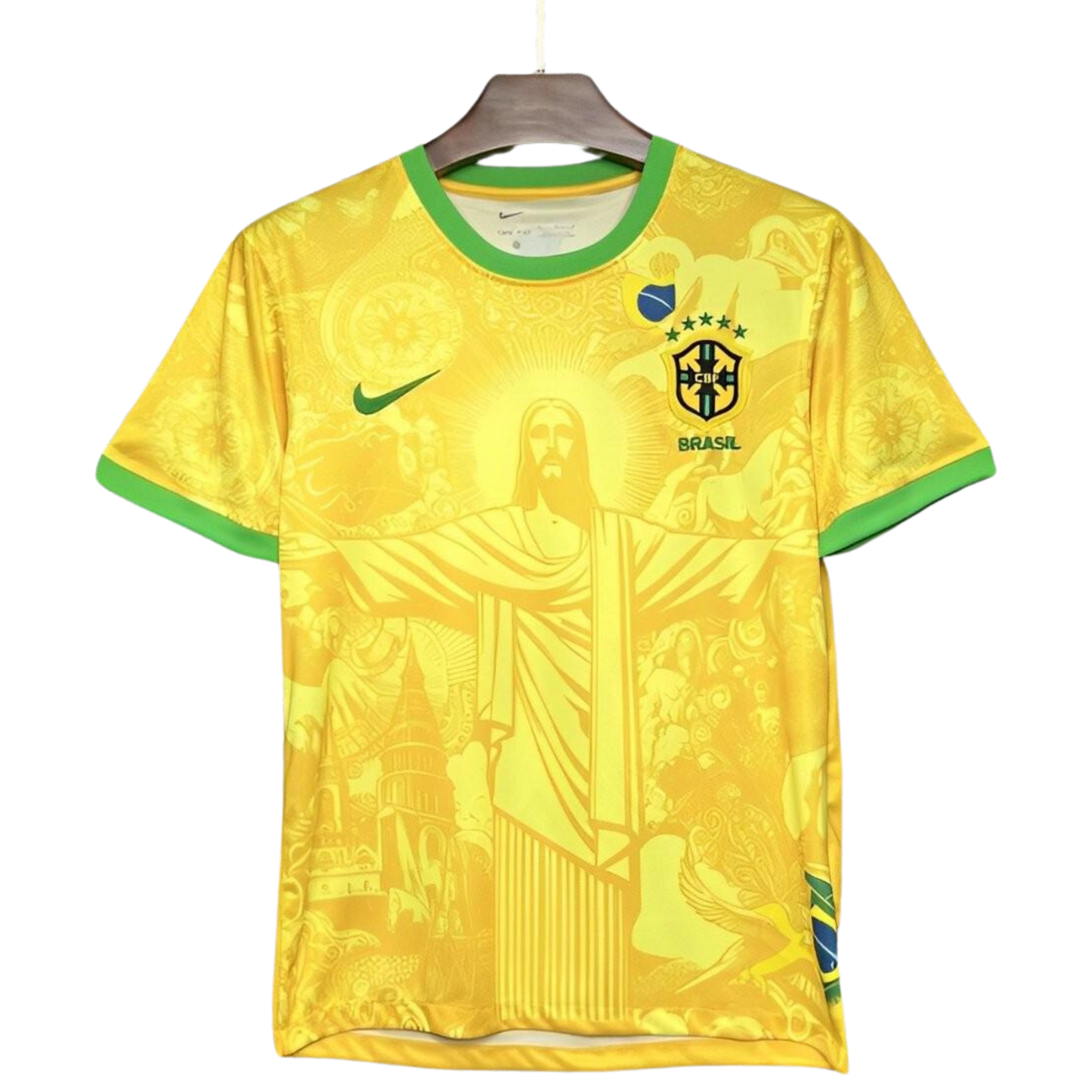 Brazil Special Edition "Christ Yellow" Golmanski dres - 2024