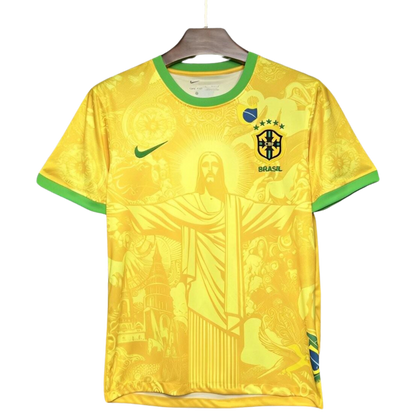 Brazil Special Edition "Christ Yellow" Golmanski dres - 2024