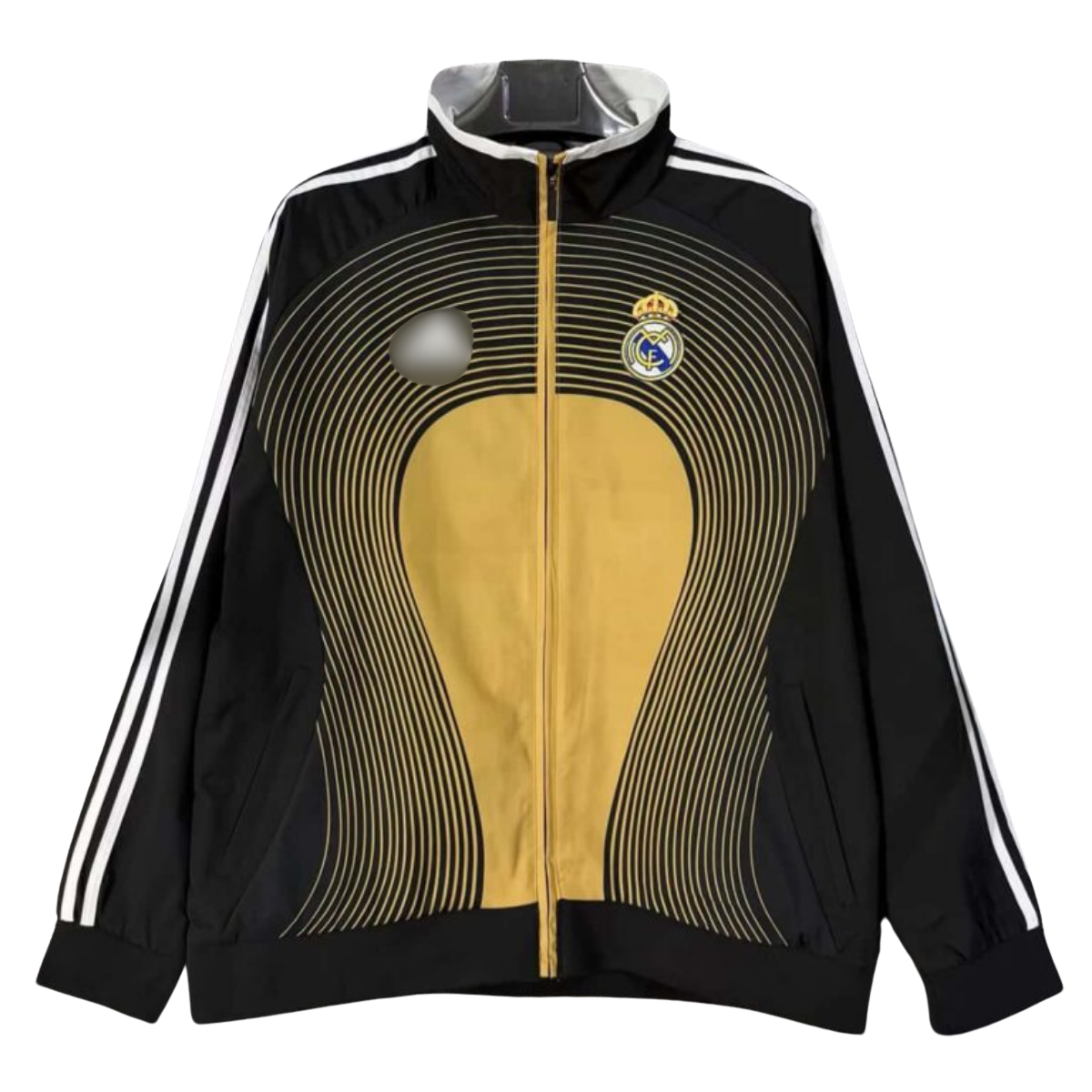 Real Madrid Black-Yellow Track Jakna - 2026/27