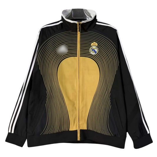 Real Madrid Black-Yellow Track Jakna - 2026/27