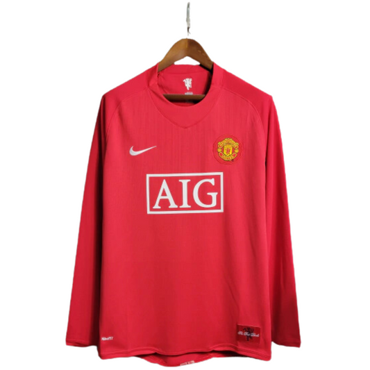 Manchester United Retro Dugi Rukav Dres - 07/08