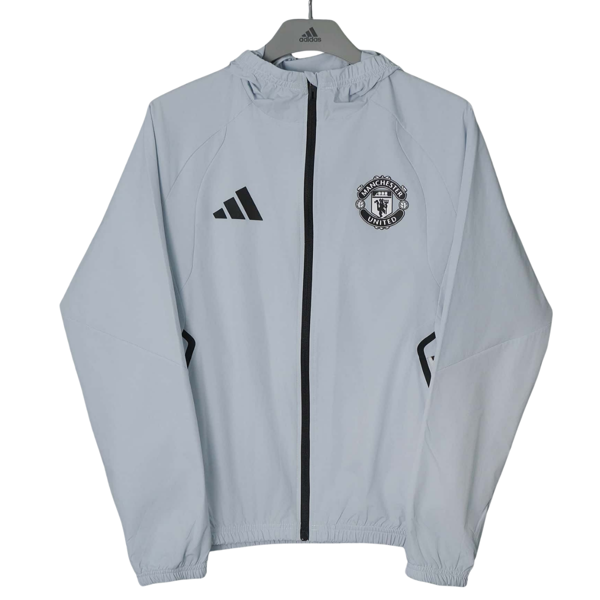 Manchester United Light Grey Vjetrovka - 2026/27