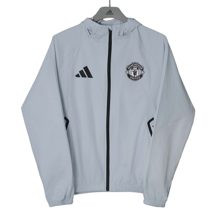 Manchester United Light Grey Vjetrovka - 2026/27