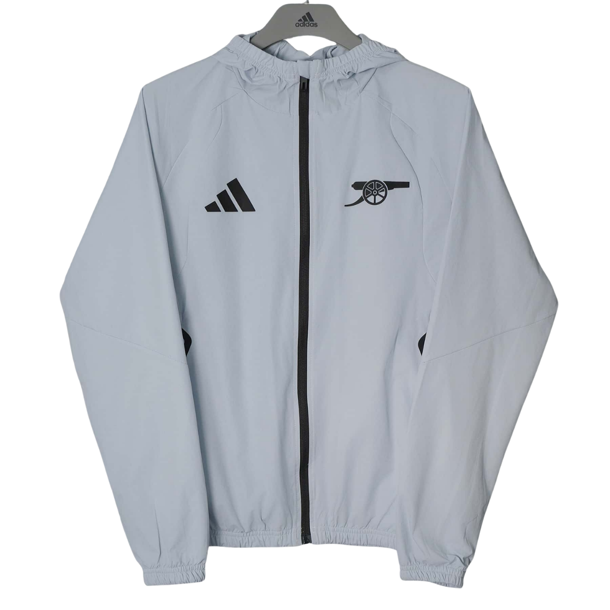 Arsenal Light Grey Vjetrovka - 2026/27