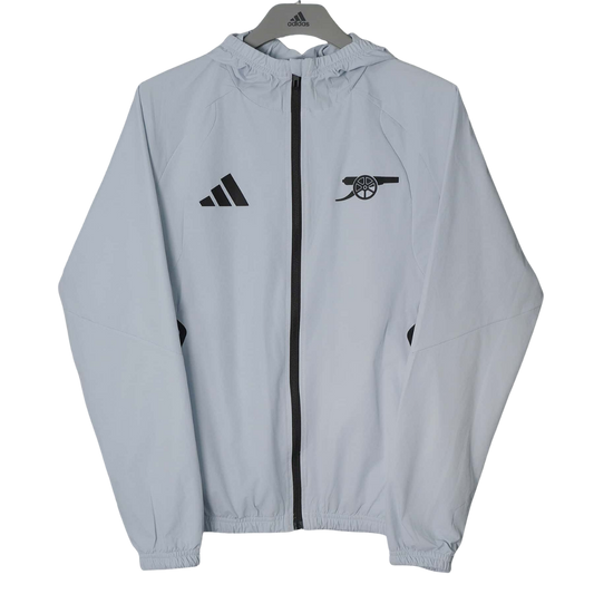 Arsenal Light Grey Vjetrovka - 2026/27