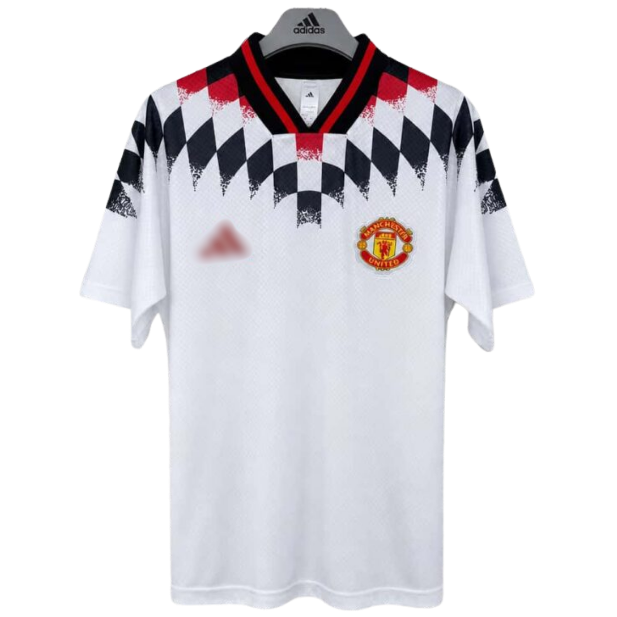 Manchester United White 1994-Inspired Geometric Special Edition dres - 2026/27
