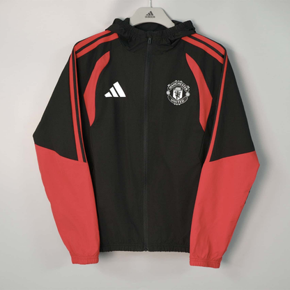 Manchester United Black-Red Vjetrovka - 2026/27