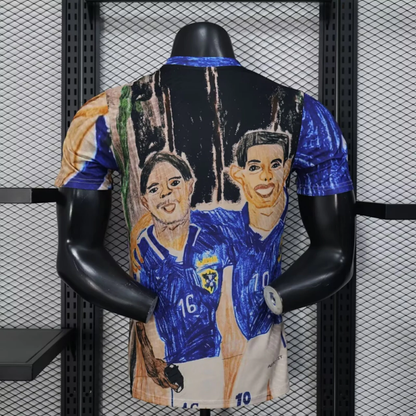 Brazil Player Verzija dres - Adiel and Ronaldinho