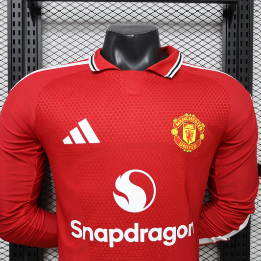 Manchester Uniteda Player Verzija Dugi Rukav dres - 26/27