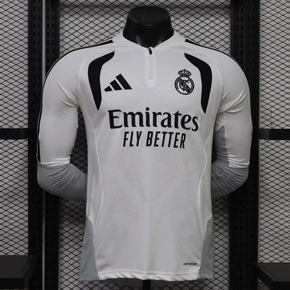 Real Madrid White-Black Player Verzija Dugi Rukav dres - 2026/27