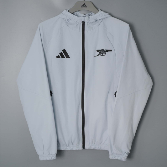 Arsenal Light Grey Vjetrovka - 2026/27