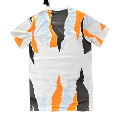 Real Madrid Adidas White Crew Orange Pre-Match dres - 2024/25