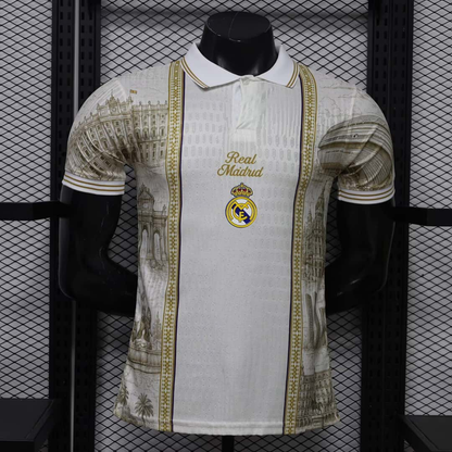Real Madrid Cream Gold City Special Edition Player Verzija dres - 2026/27