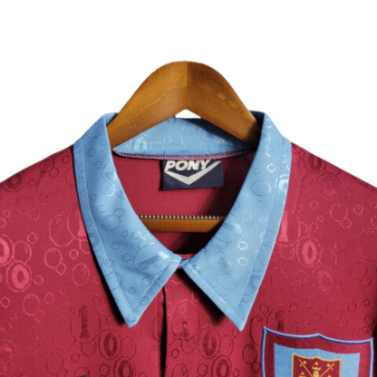 West Ham Retro Dugi Rukav Dres - 95/97