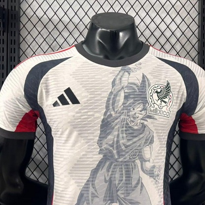 Mexico Player Verzija "White with Aztec Warrior" dres - 25/26