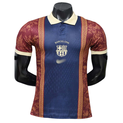 Barcelona Navy Burgundy Special Edition Polo Player Verzija dres - 2026/27