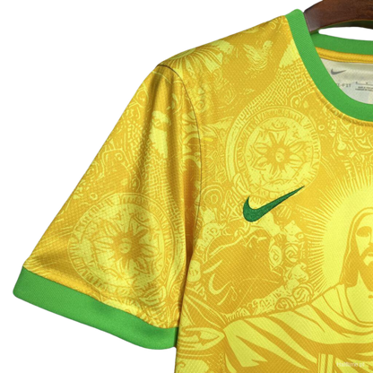 Brazil Special Edition "Christ Yellow" Golmanski dres - 2024