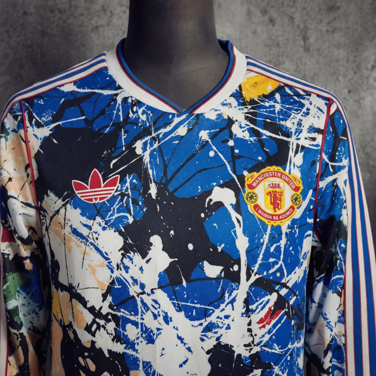 Manchester United The Stone Roses Dugi Rukav Dres - 25/26