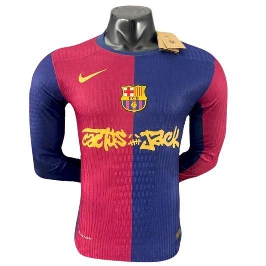 Barcelona "Travis Scott" Player Verzija Dugi Rukav dres - 25/26
