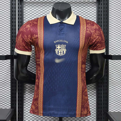 Barcelona Navy Burgundy Special Edition Polo Player Verzija dres - 2026/27