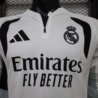Real Madrid White-Black Player Verzija Dugi Rukav dres - 2026/27