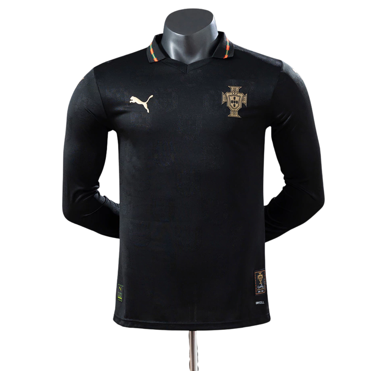 Portugal Player Verzija "Black Panther" Dugi Rukav dres - 2025