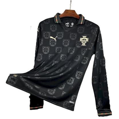 Portugal "Black Panther" Dugi Rukav dres - 2025