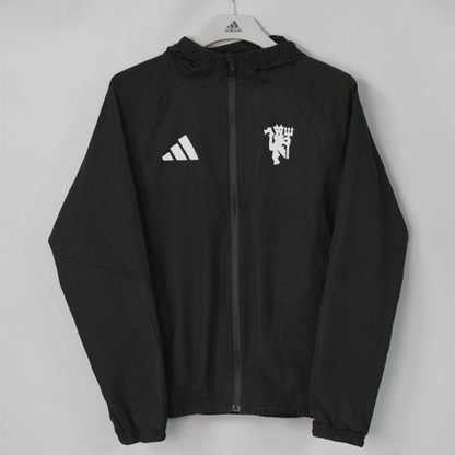 Manchester United All-Black Vjetrovka - 2026/27