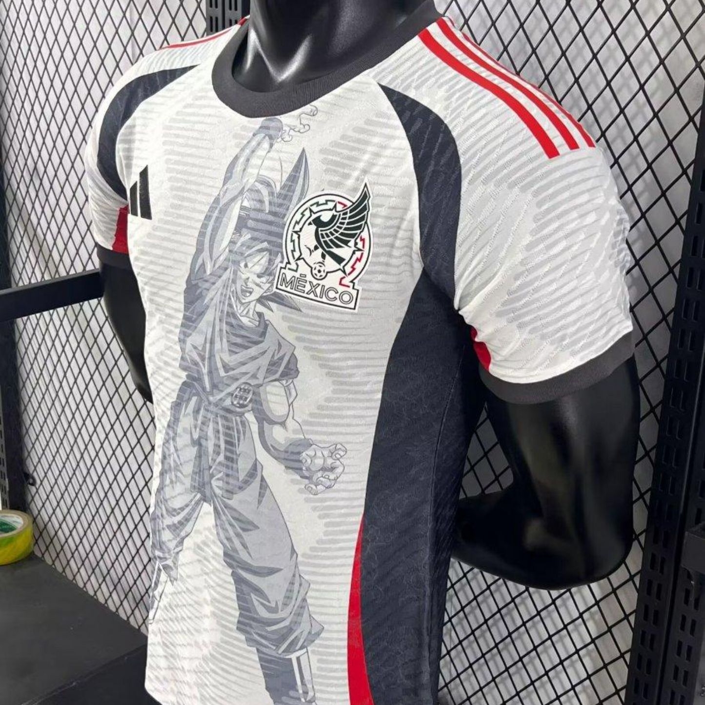 Mexico Player Verzija "White with Aztec Warrior" dres - 25/26