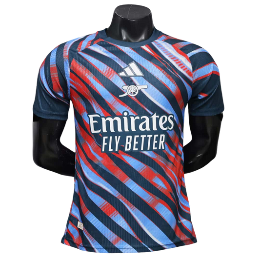 Arsenal Navy-Red Pre-Match Player Verzija dres - 2026/27