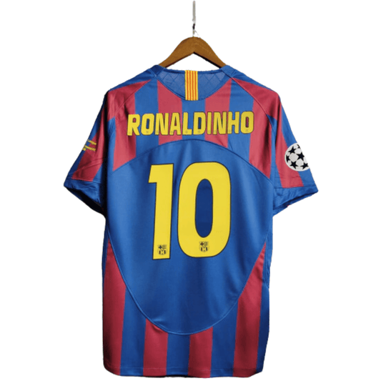 Barcelona Retro #10 Ronaldinho Dres - 2006 - 0
